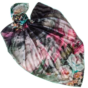 روسری زنانه زاعو مدل مجلسی کد 4621