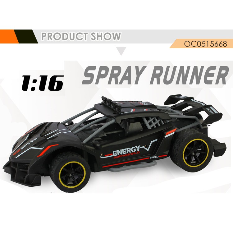 spray runner rc car