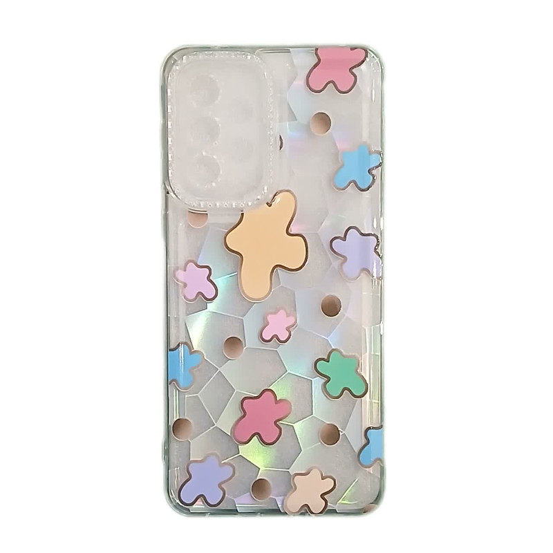 کاور مدل 44/77778/582 طرح برچسب رنگی مناسب برای گوشی موبایل سامسونگ Galaxy A33