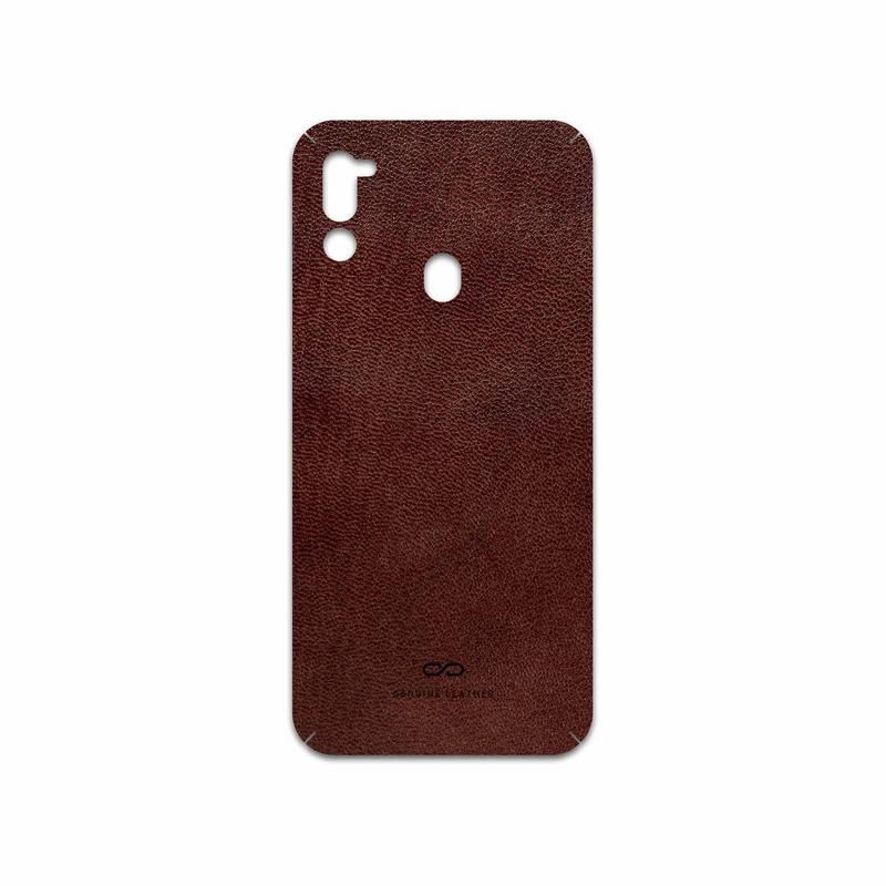 برچسب پوششی ماهوت مدل Natural-Leather مناسب برای گوشی موبایل سامسونگ Galaxy M21 (2021) Edition