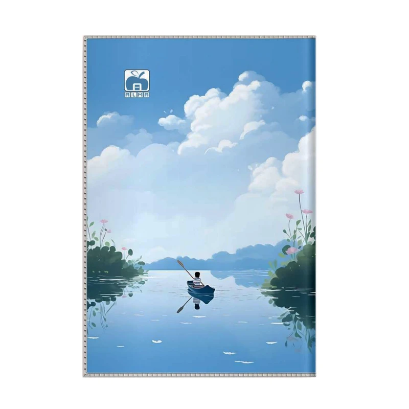 تقویم جیبی سال 1405 آلما مدل طلقی طرح قایق کد 1012