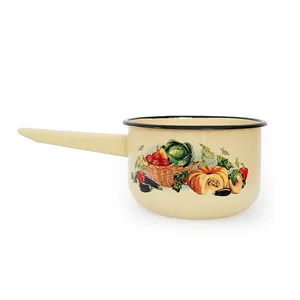 شیرجوش مدل لعابی طرح کدو 1.5L