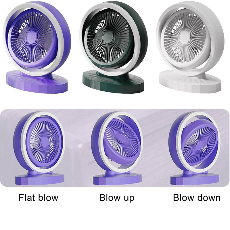 پنکه رومیزی مدل RingLight954 ظرفیت 2600 میلی آمپر