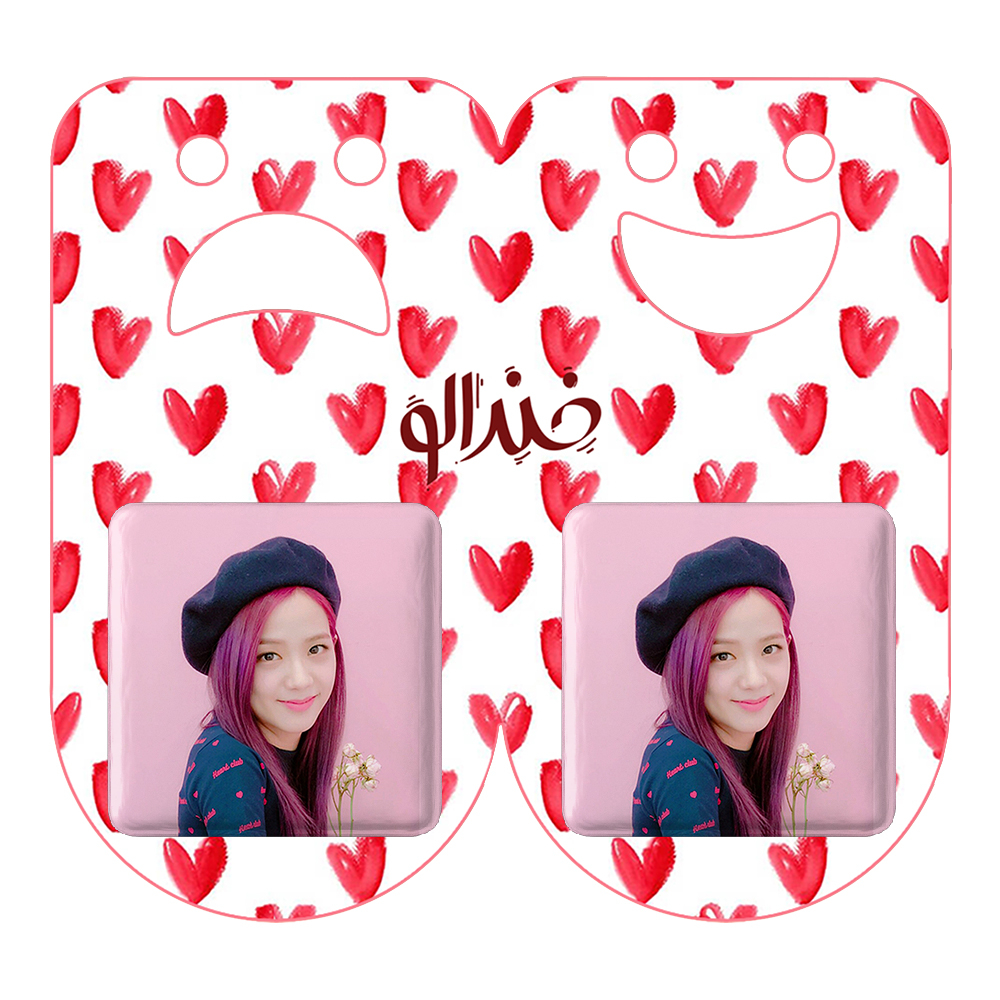 پیکسل خندالو مدل جیسو بلک پینک کد 14165 به همراه مگنت