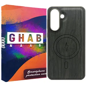 کاور قاب ناب مدل مگسیف طرح چوب مناسب برای گوشی موبایل سامسونگ Galaxy A26 / A26 5G