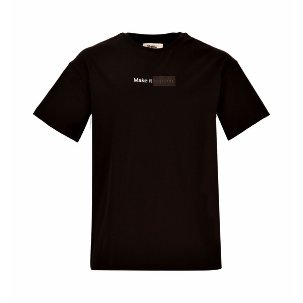 تی شرت آستین کوتاه مردانه بادی اسپینر مدل 3222 کد 1 رنگ مشکی
