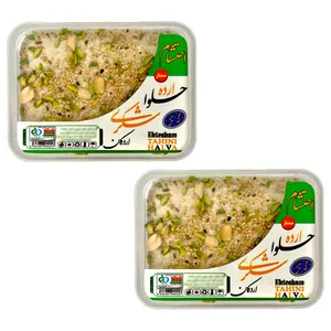 حلوا شکری ممتاز احتشام - 400 گرم بسته دو عددی