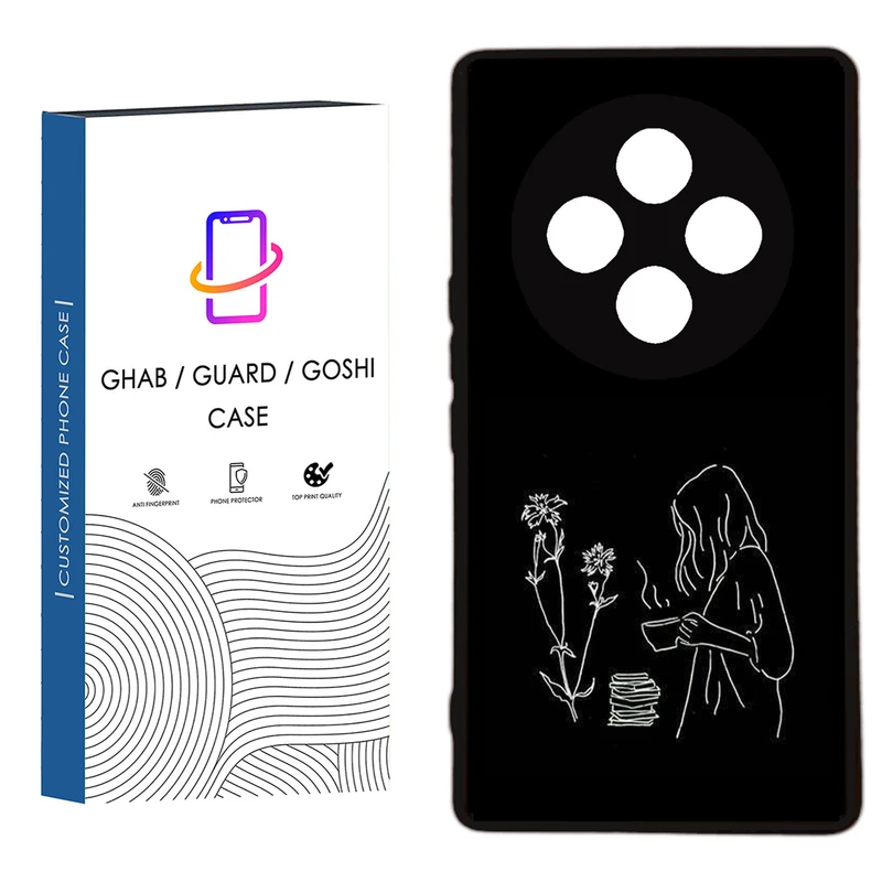 کاور قاب گارد گوشی طرح دخترانه کد 27 - ROCK مناسب برای گوشی موبایل شیائومی Redmi 14C / Poco C75