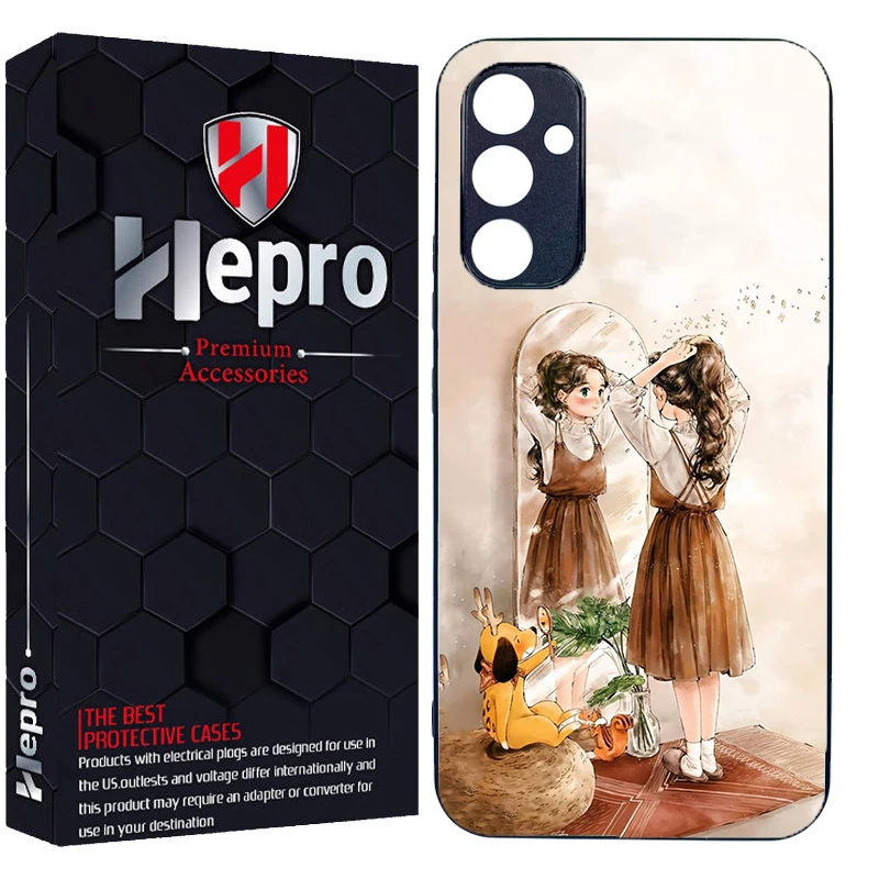کاور هپرو طرح دخترانه کد Dimo-019 مناسب برای گوشی موبایل سامسونگ Galaxy A24