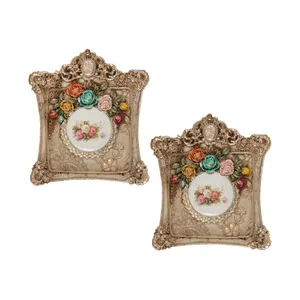 دیوارکوب مدل گل مجموعه 2 عددی