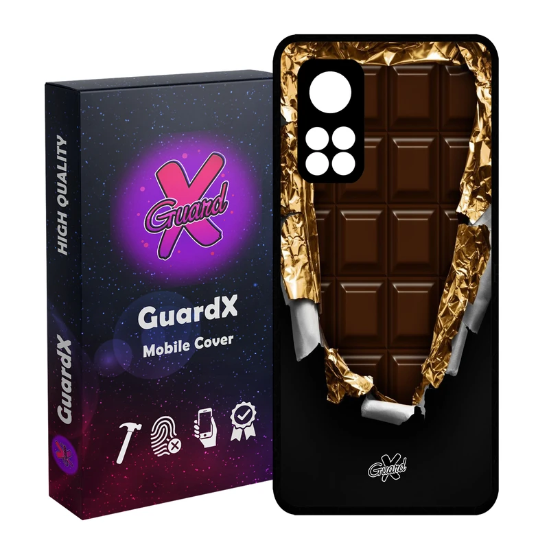 کاور گارد ایکس طرح Chocolate مدل Glass10061 مناسب برای گوشی موبایل شیائومی Mi 10T / Mi 10T Pro