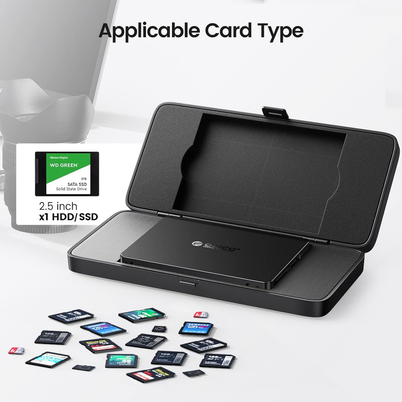 کیف محافظ کارت حافظه و سیم کارت اوریکو مدل ‎‎MSCD-7