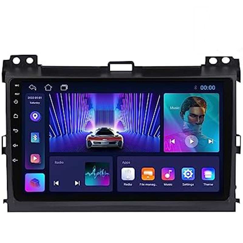 پخش کننده تصویری خودرو مدل Burmester مناسب برای پرادو