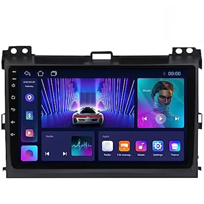 پخش کننده تصویری خودرو مدل Burmester مناسب برای پرادو