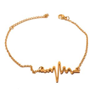دستبند زنانه مدل ضربان قلب