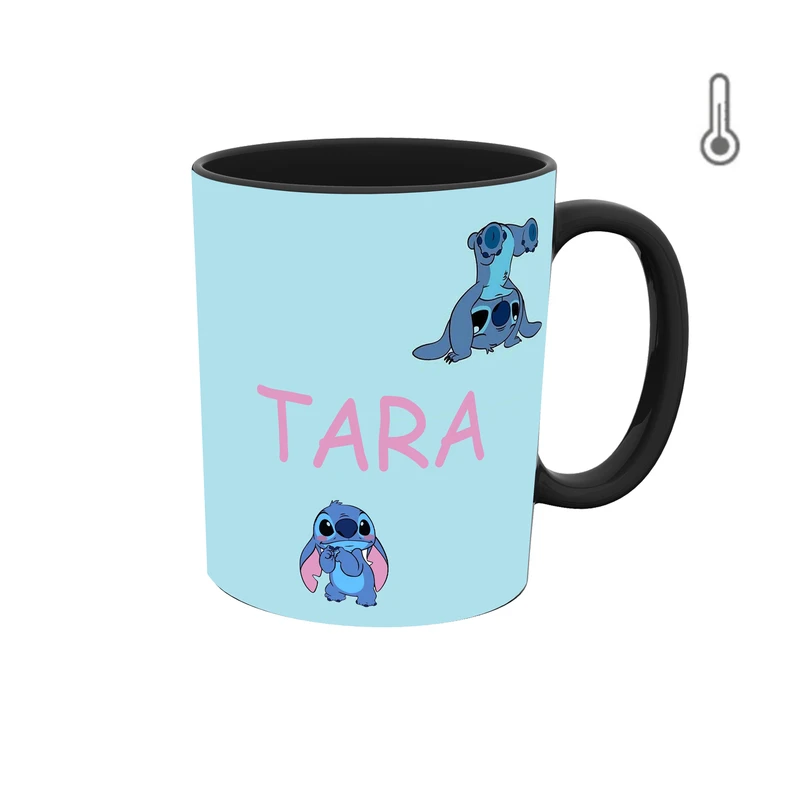 ماگ حرارتی طرح اسم تارا مدل استیچ