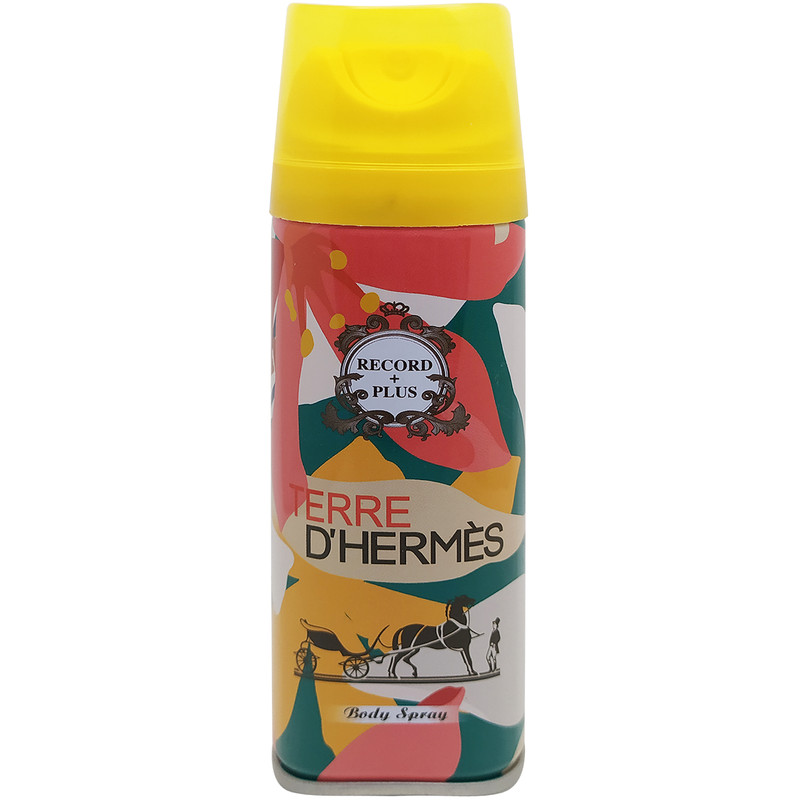 اسپری خوشبو کننده بدن مردانه رکورد مدل Hermes حجم 200 میلی لیتر اسپری خوشبو کننده بدن مردانه رکورد مدل Hermes حجم 200 میلی لیتر