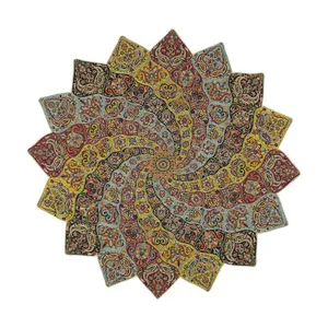 رومیزی ترمه حسینی مدل آبادیس