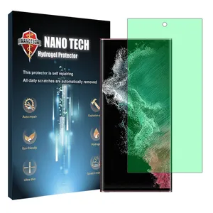 Nano tech green light screen protector suitable for  Samsung Galaxy S22 Ultra 5G  mobile phone