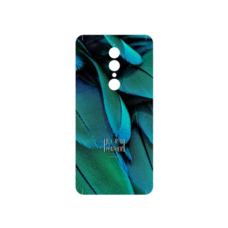 برچسب پوششی ماهوت مدل Green Feather مناسب برای گوشی موبایل یومی A1 Pro