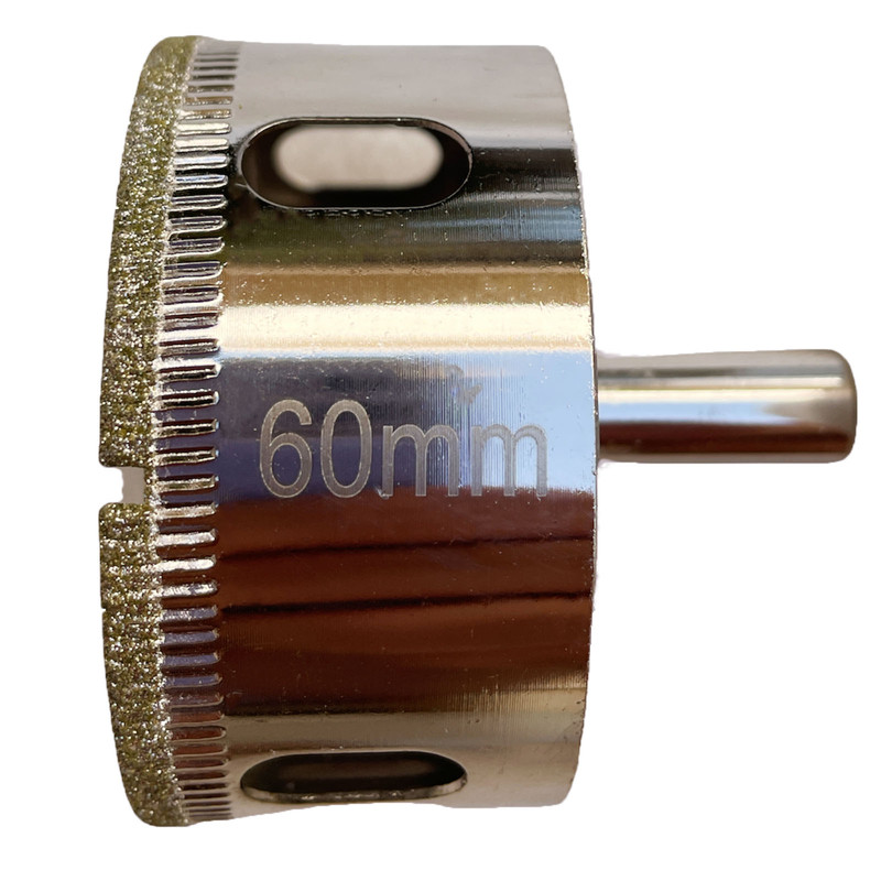 مته گردبر شیشه و سرامیک تیتان پرو مدل TP60 سایز 60 میلی متر