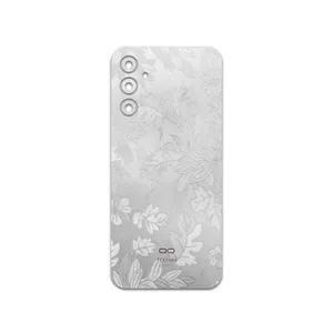 MAHOOT Silver-Wildflower Cover Sticker for Samsung Galaxy A14