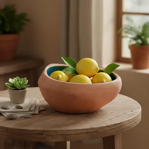 کاسه سفالی بومی کد 16