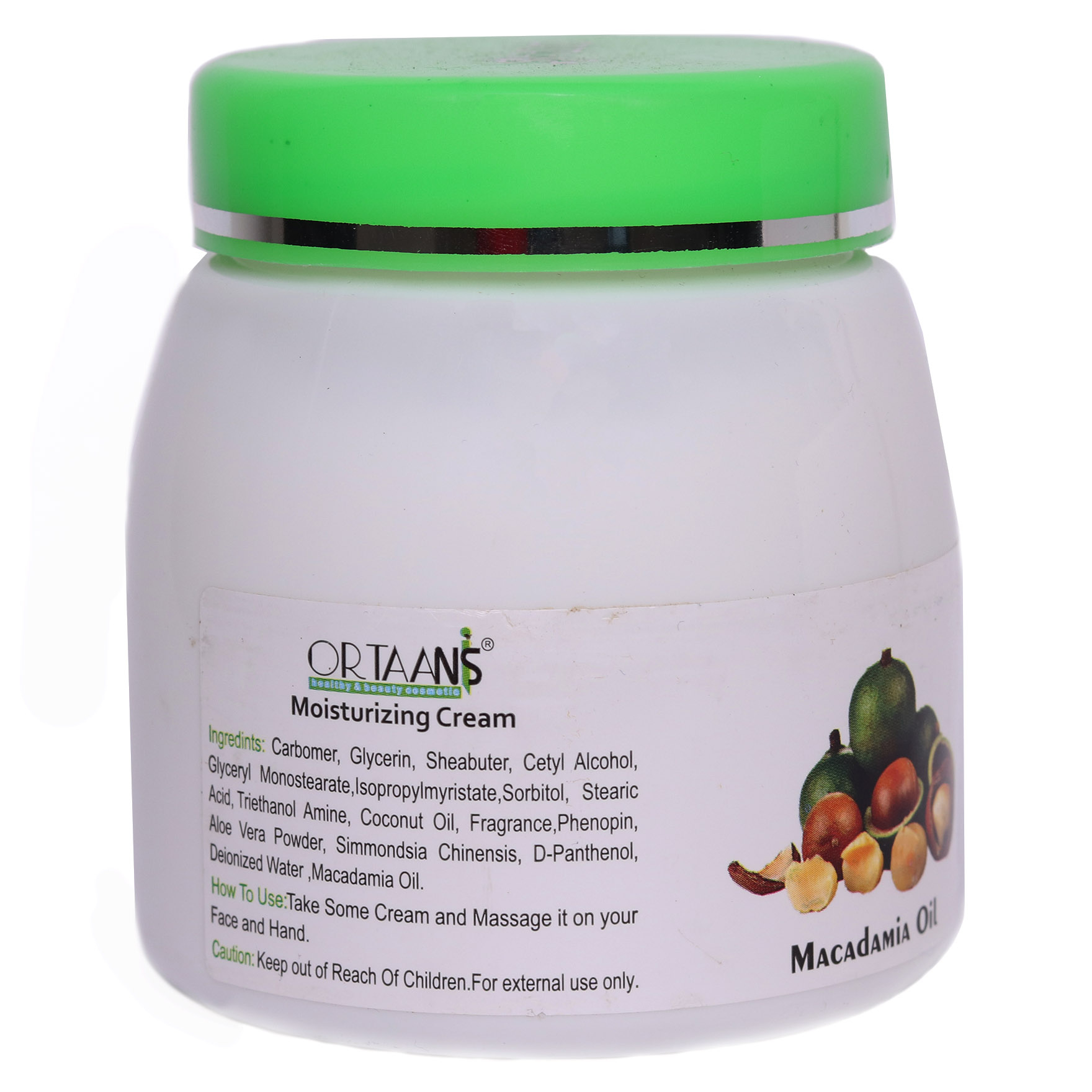 کرم مرطوب کننده اورتانیس مدل ماکادمیا حجم 300 میلی لیتر