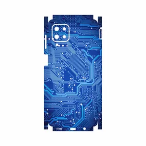MAHOOT Blue Printed Circuit Board-FullSkin Cover Sticker for Samsung Galaxy M62