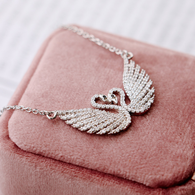 گردنبند نقره زنانه جی تی ای مدل G_147