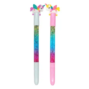 روان نویس مدل فانتزی آکواریومی طرح یونیکورن بسته 2 عددی