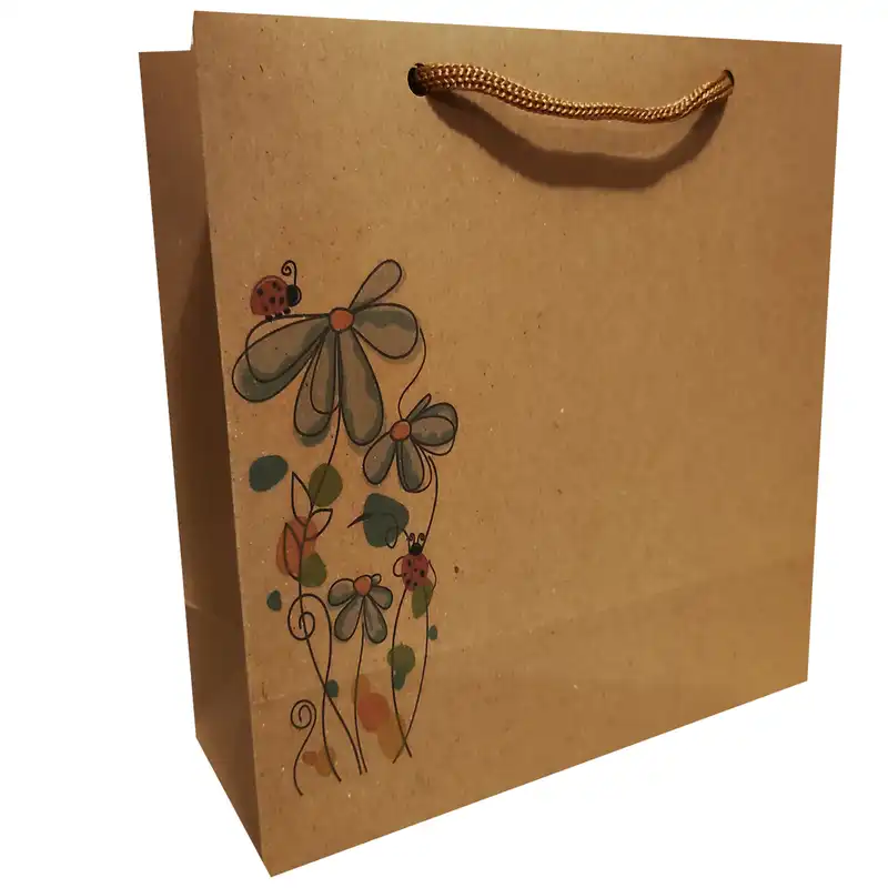 پاکت هدیه مدل گل ناز