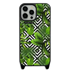 AKAM AMCWLA13PROMAX-LEAVES3 Cover For Apple iPhone 13 Pro Max