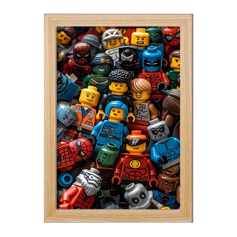 تابلو خندالو مدل لگو (Lego) کد F4219