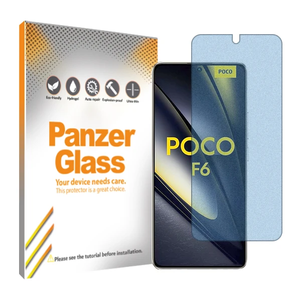محافظ صفحه نمایش مات ضداشعه آبی پنزر گلس مدل Resistant مناسب برای گوشی موبایل شیائومی Poco F6