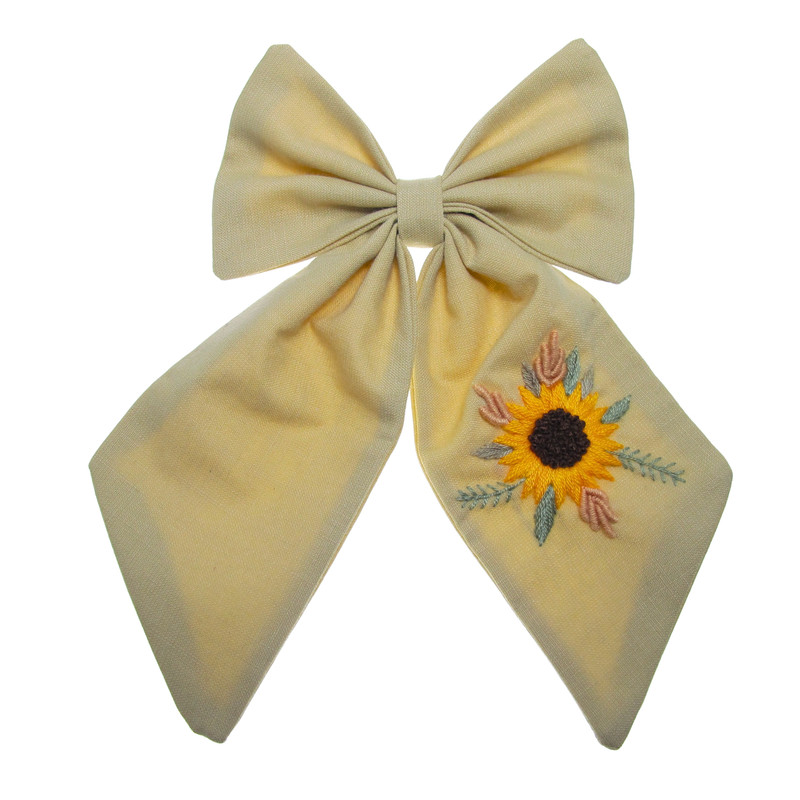 گیره مو زنانه مدل Tall Sunflower