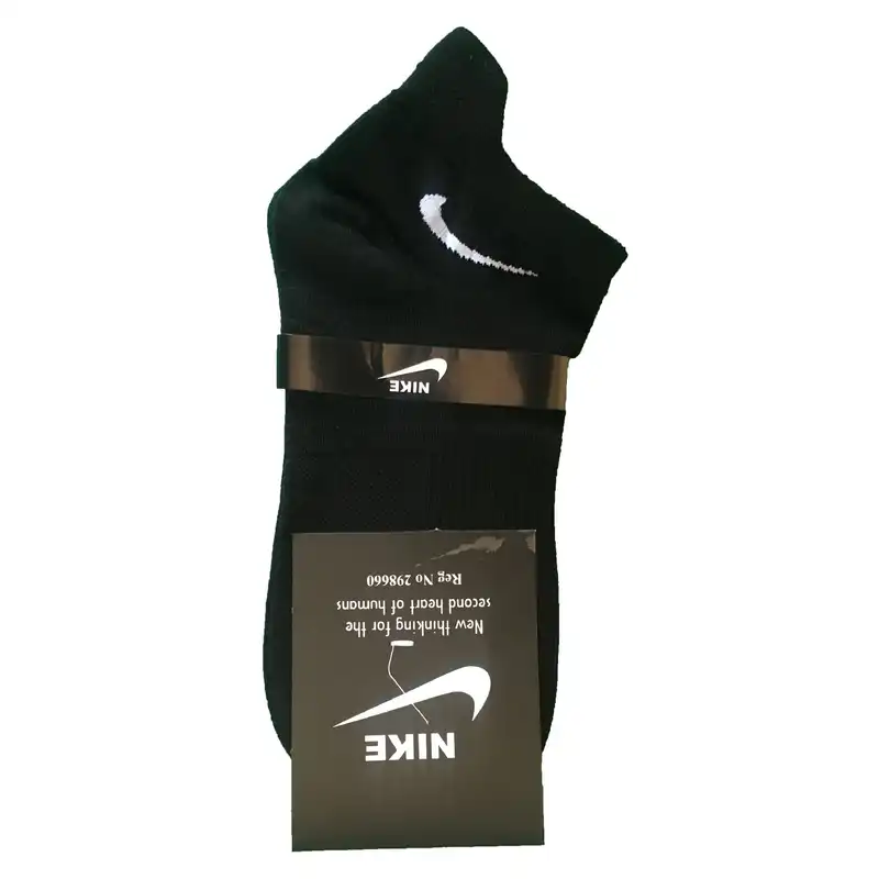 جوراب ورزشی زنانه مدل مچی کد NIK-BLA1 رنگ مشکی
