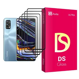 Asda DS Glass MIX004 Screen Protector For Realme 7 Pro Pack Of 4