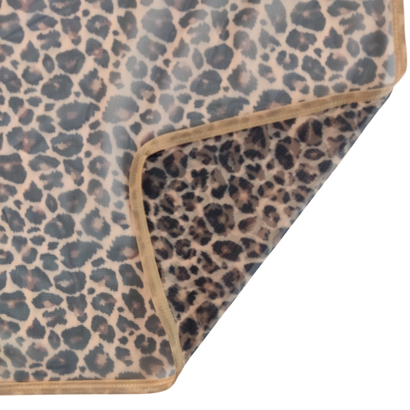 مینی اسکارف زنانه طرح پلنگی