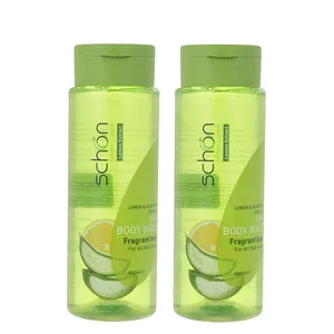 شامپو بدن شون مدل Aloevera and Lemon حجم 420 میلی لیتر مجموعه 2 عددی