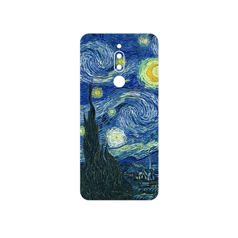 برچسب پوششی ماهوت مدل The Starry Night of van Gogh مناسب برای گوشی موبایل میزو M6T