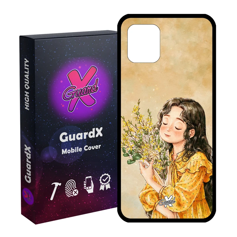 کاور گارد ایکس طرح دختر مدل Glass10232 مناسب برای گوشی موبایل سامسونگ Galaxy Note 10 Lite