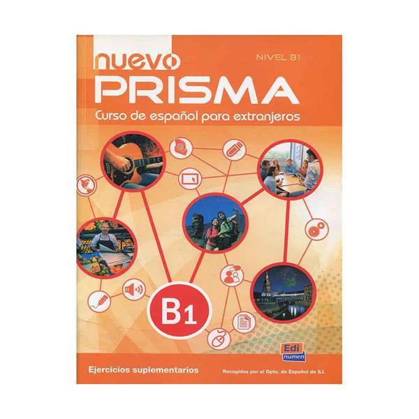 کتاب nuevo prisma nivel b1 incluye cd + ejercicios suplementarios اثر جمعی از نویسندگان انتشارات هدف نوین