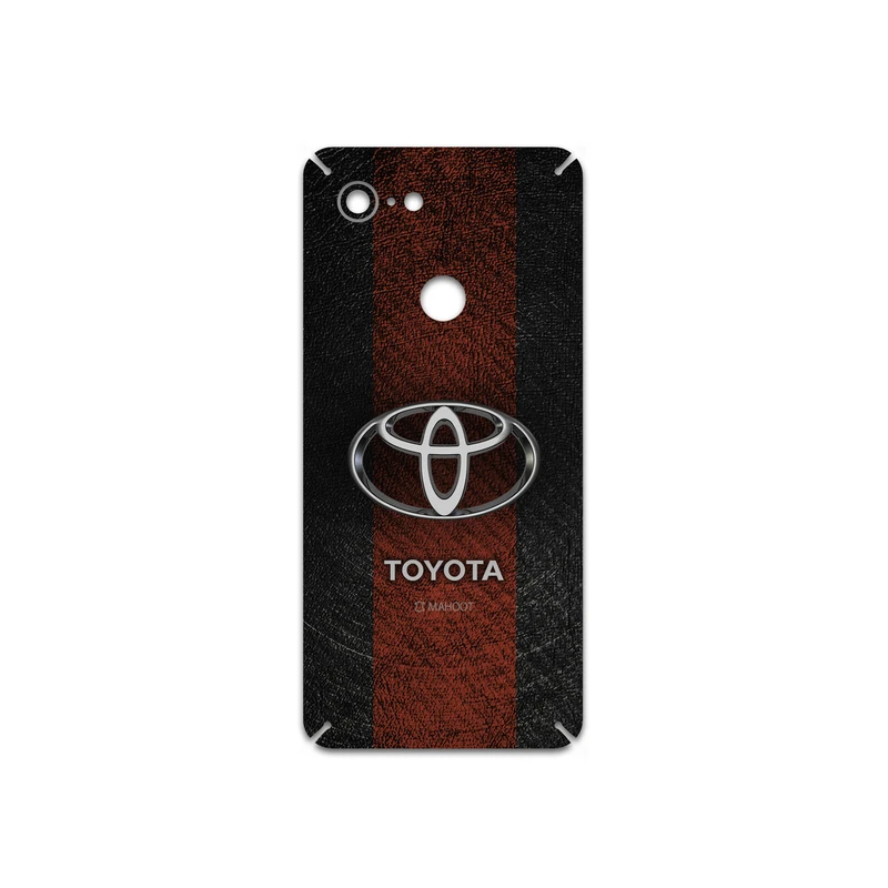 برچسب پوششی ماهوت مدل TOYOTA-Logo مناسب برای گوشی موبایل گوگل Pixel 3