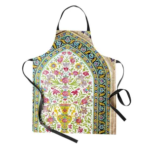 پیش بند آشپزخانه مدوپد طرح کاشی قاب و گوشواره مدل mod00129