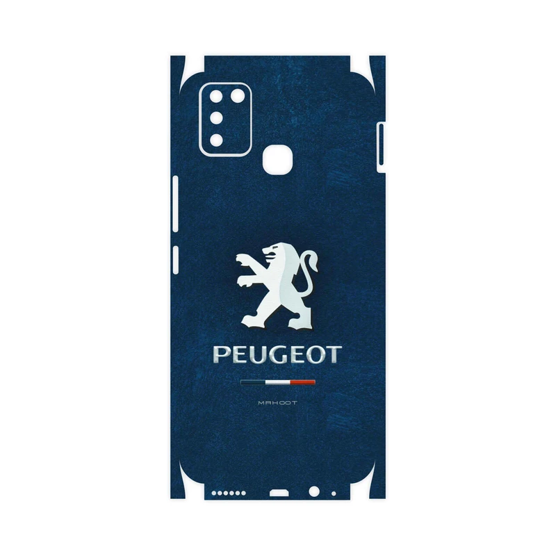برچسب پوششی ماهوت مدل Peugeot-Logo-FullSkin مناسب برای گوشی موبایل اینفینیکس Smart 6 X657B