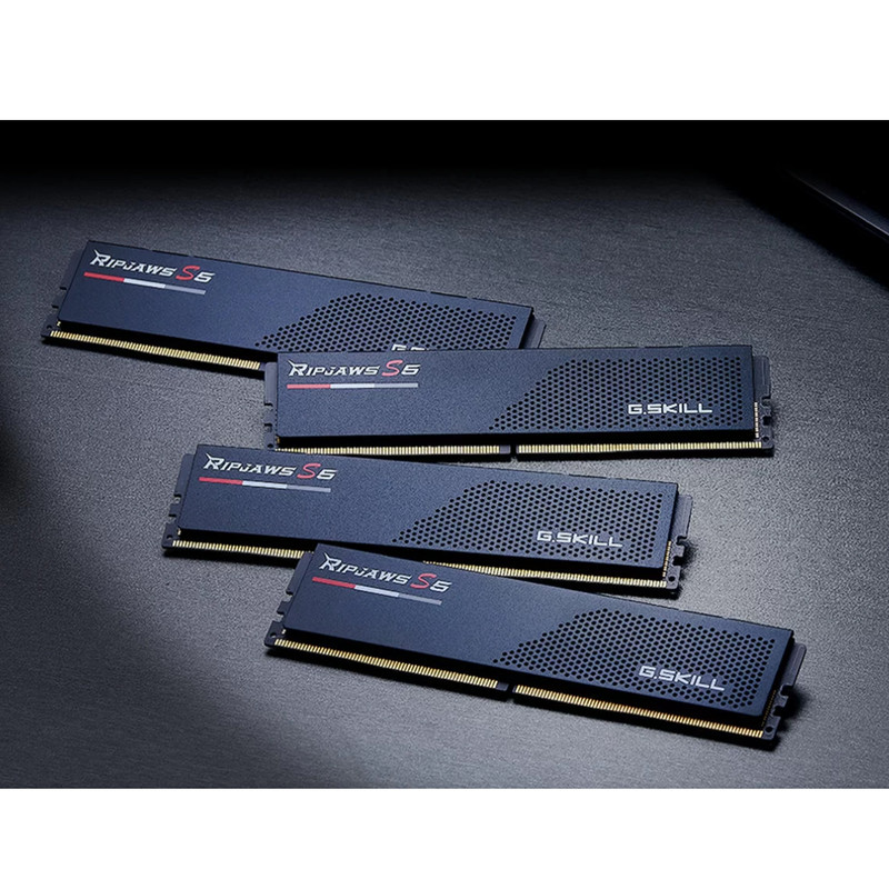 رم دسکتاپ DDR5 دو کاناله 6000 مگاهرتز CL32 جی اسکیل مدل RIPJAWS S5 ظرفیت 32 گیگابایت