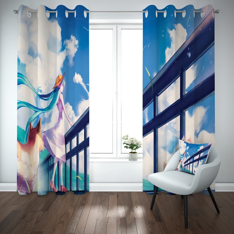 پرده مدل b2458  سایز 140×280 سانتی متر