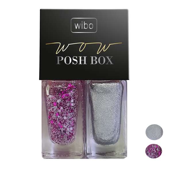 لاک ناخن ویبو مدل Posh Box شماره 111 بسته 2 عددی 