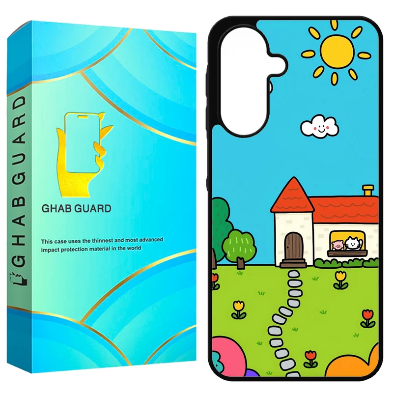 کاور قاب گارد طرح نقاشی مدل GA26 مناسب برای گوشی موبایل سامسونگ Galaxy A26 5G / A17 5G